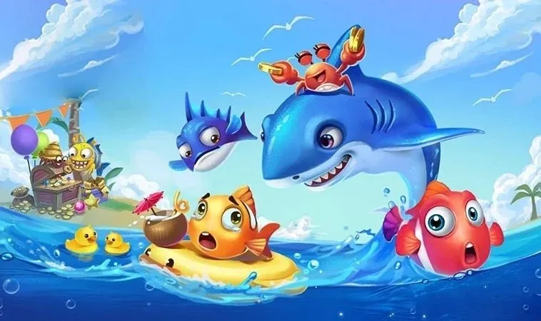 Sảnh bắn cá Hay88 thiết kế đồ họa đẹp, ấn tượng