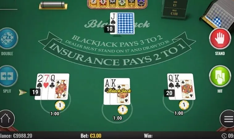 Bí Quyết Chinh Phục Blackjack Tại Hay88: Hành Trang Thắng Lớn 2 Chiến thuật đánh Blackjack tại Hay88 thắng lớn